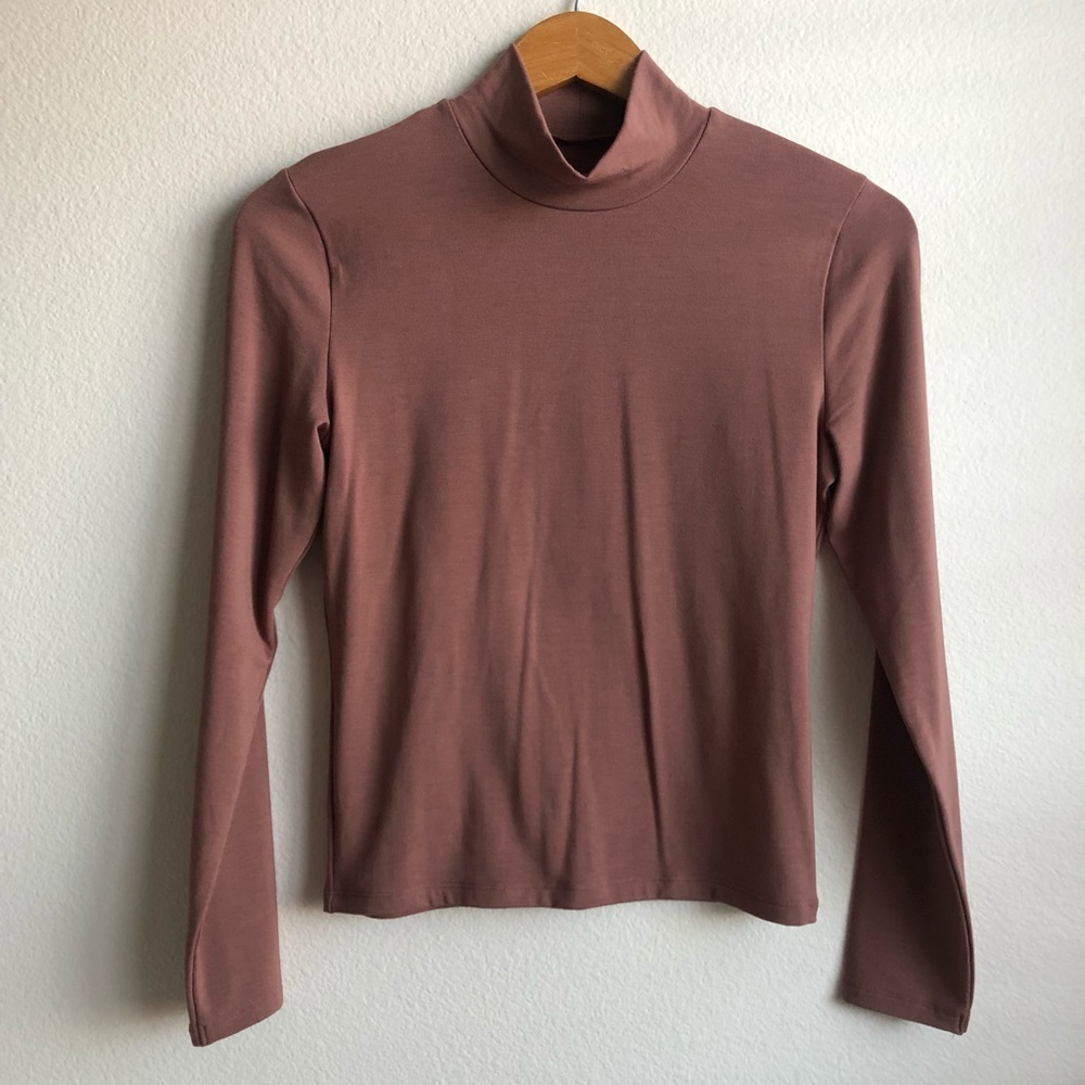 Abercrombie & Fitch Soft A&F Luxe Cozy Mock Neck
